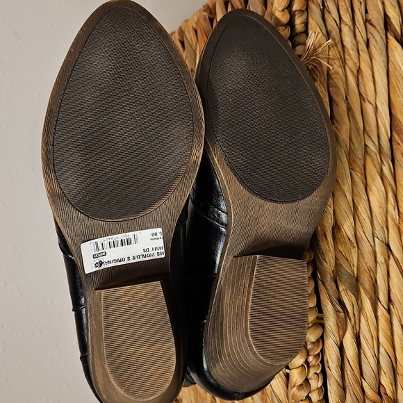 Sugar Tammy Black Heeled Cowboy Boots Western Stitching NWT Sz.6 M - Picture 6 of 10